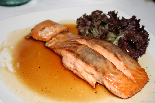 mat The Salmon i got at the japanese resteurant in Agia Napa
